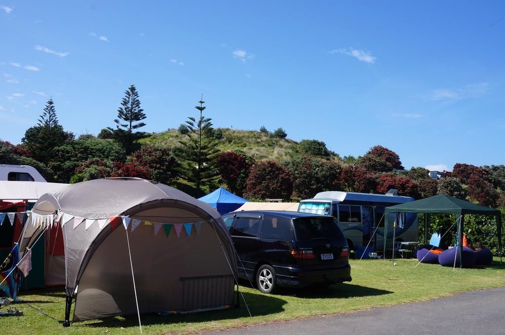 Fitzroy Beach Holiday Park New Plymouth Exteriér fotografie