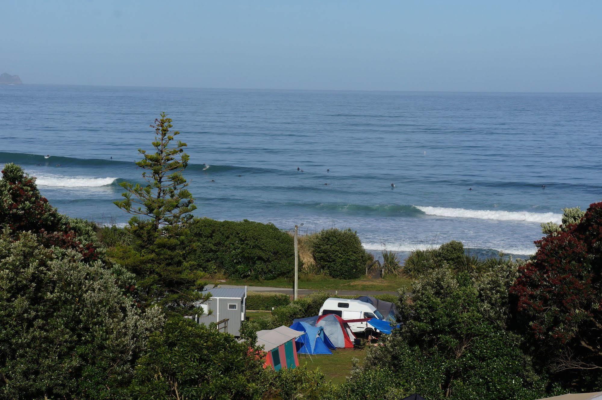 Fitzroy Beach Holiday Park New Plymouth Exteriér fotografie